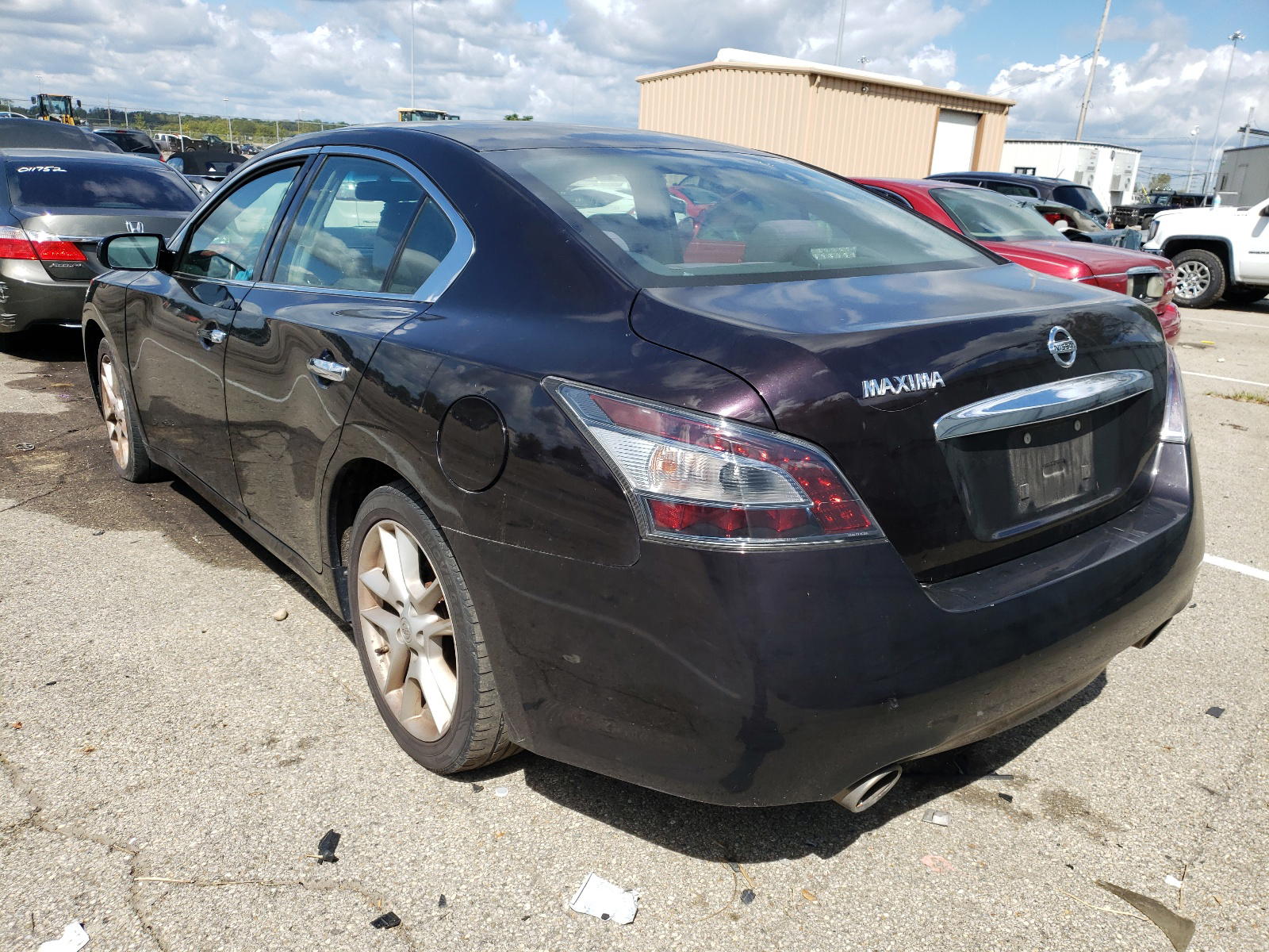 Photo 3 from auction – 2012 NISSAN MAXIMA S with VIN 1N4AA5AP4CC844495