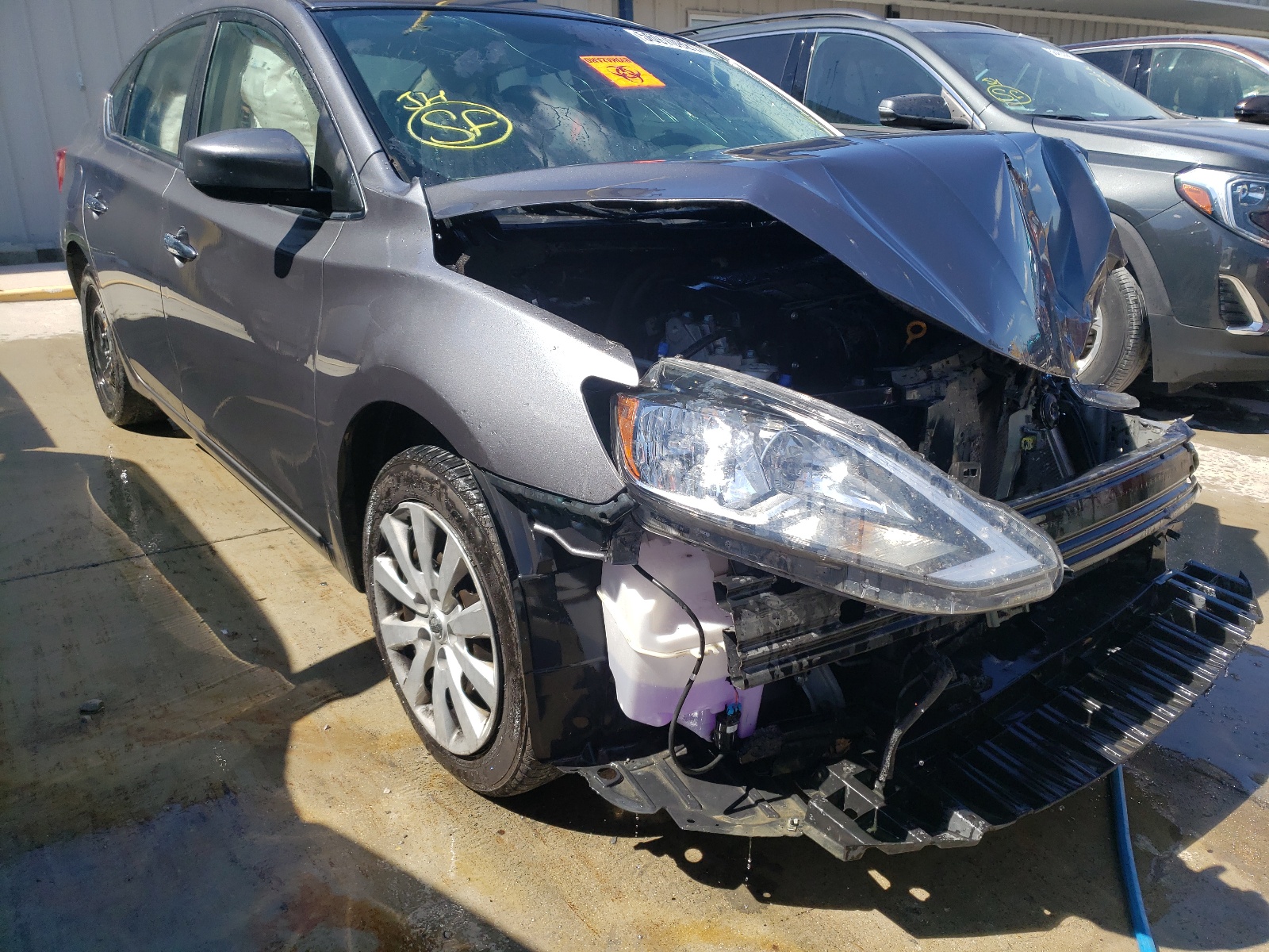 NISSAN SENTRA S 2017 with VIN 3N1AB7AP6HL722240 - Photo from auction