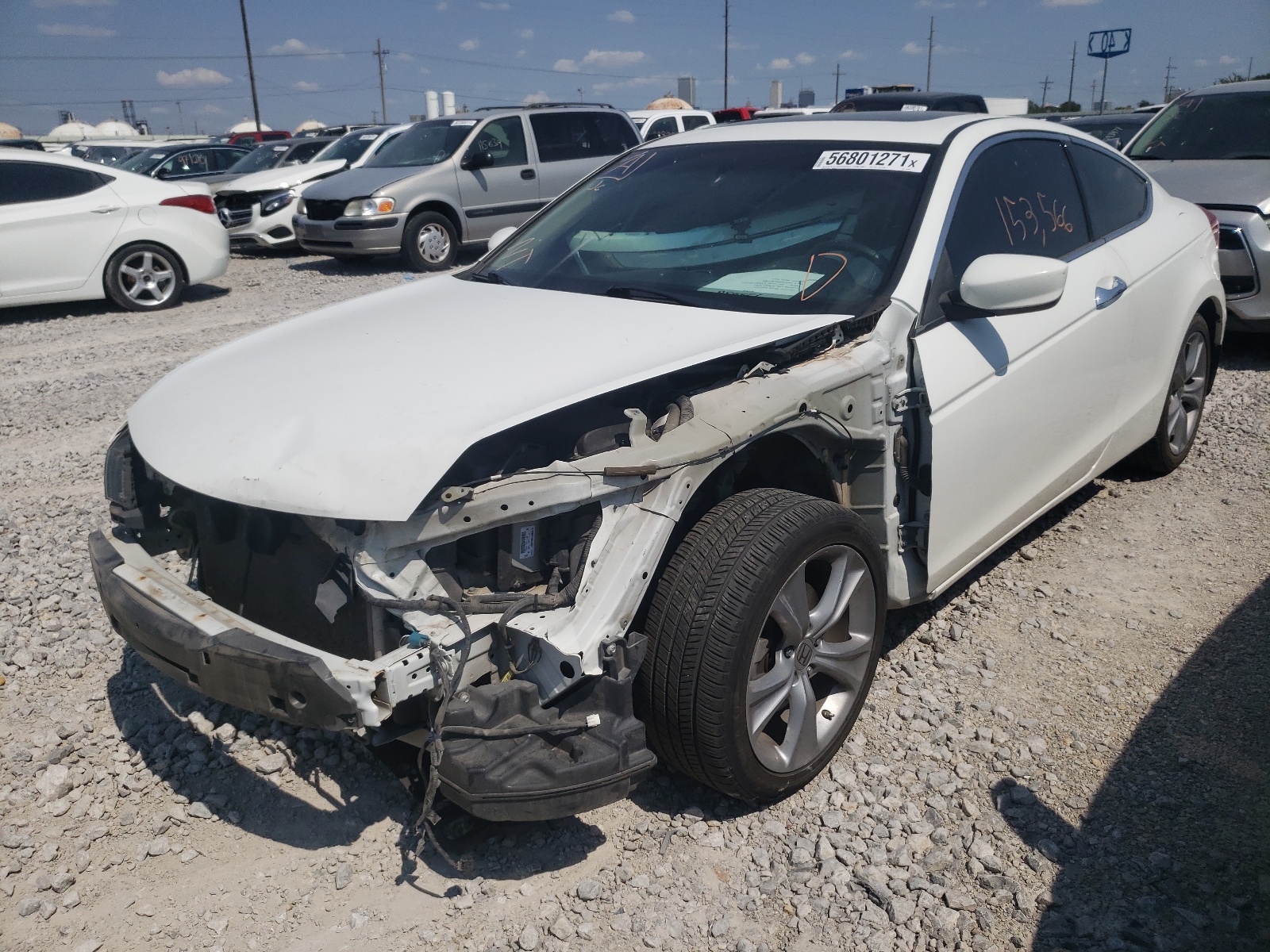 Photo 2 from auction – 2012 HONDA ACCORD EXL with VIN 1HGCS2B8XCA010881