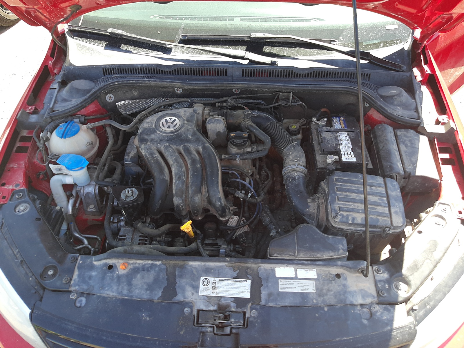 Photo 7 from auction – 2013 VOLKSWAGEN JETTA BASE with VIN 3VW2K7AJ6DM370310