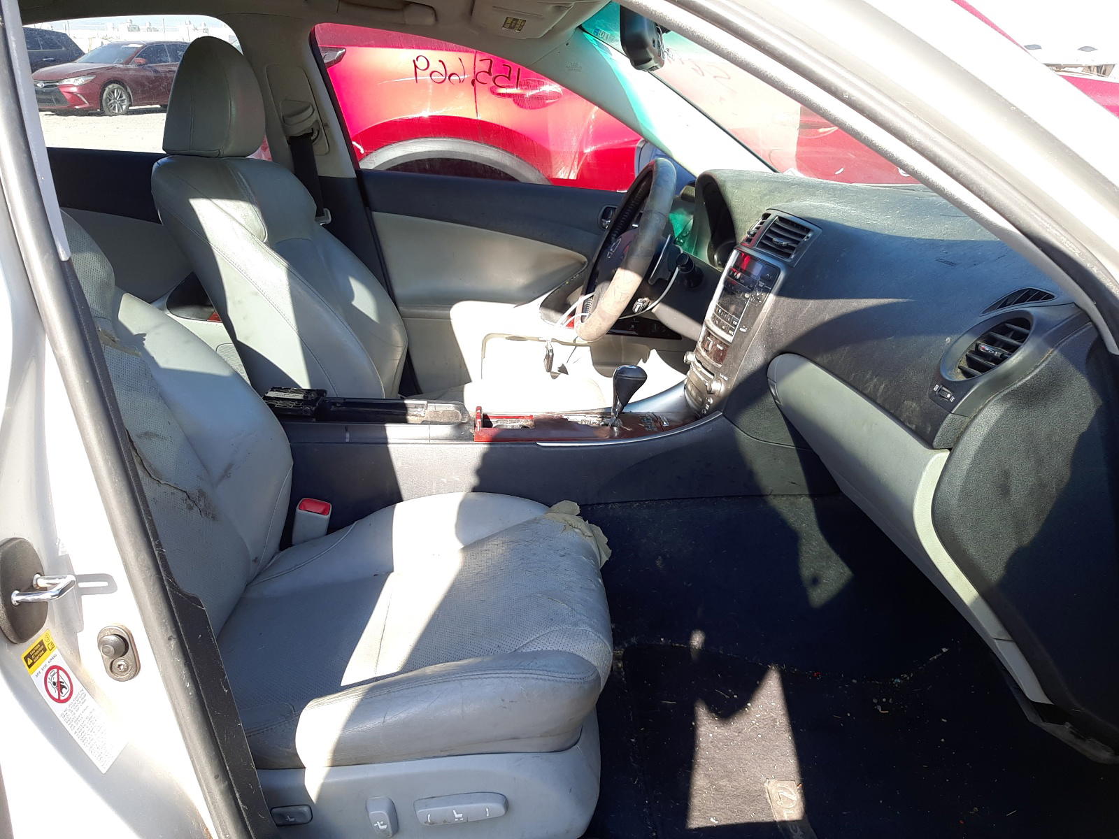 Photo 5 from auction – 2008 LEXUS IS 250 with VIN JTHBK262X82074676