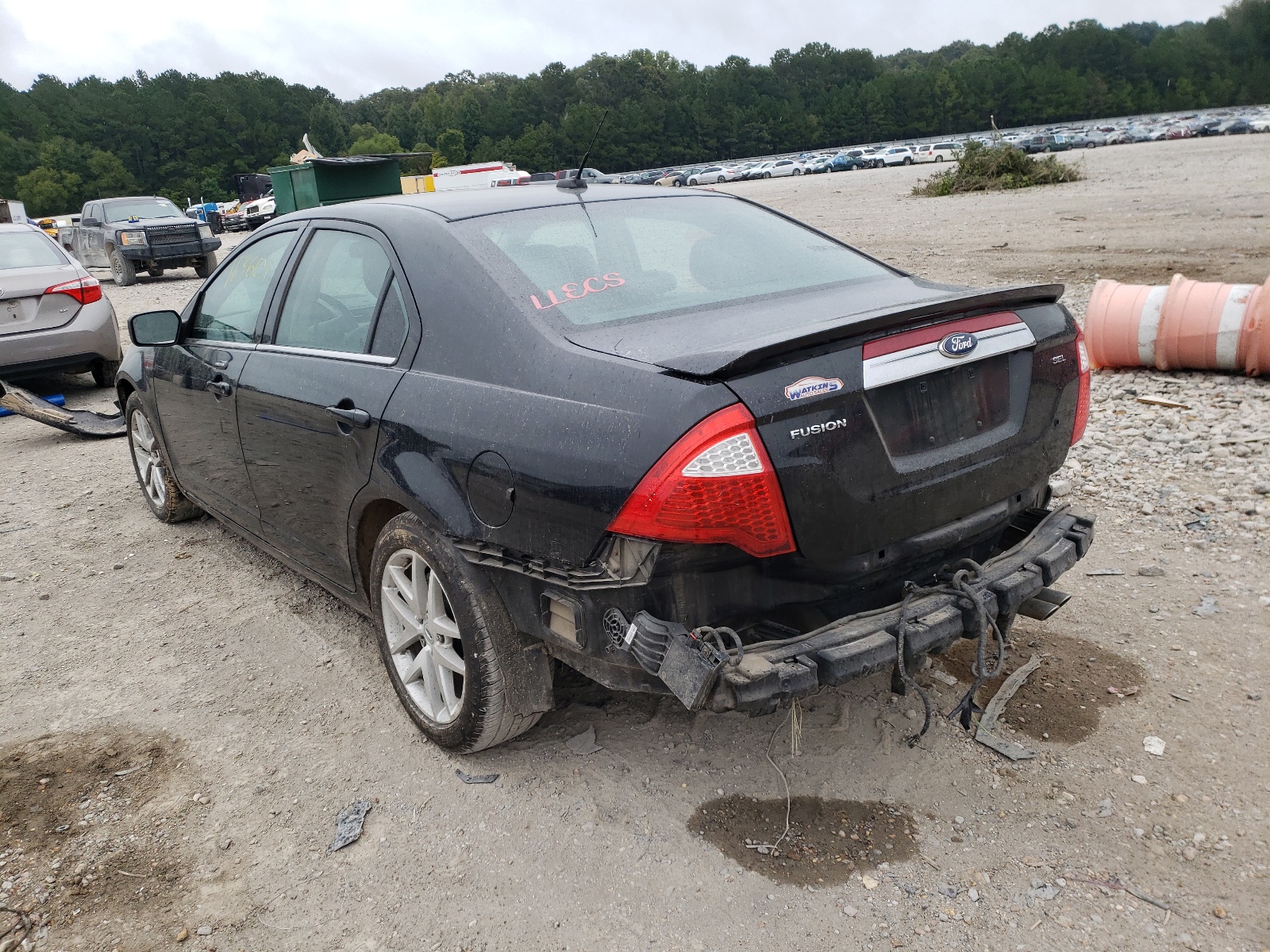 Photo 3 from auction – 2011 FORD FUSION SEL with VIN 3FAHP0JA7BR283558