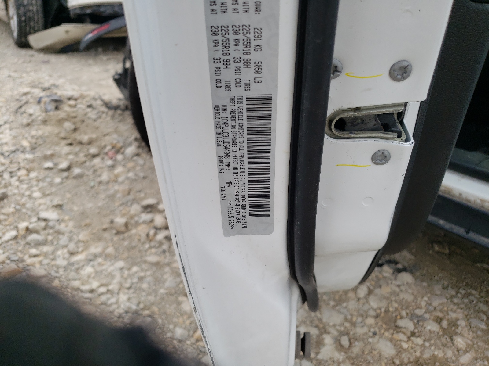 Photo 10 from auction – 2018 JEEP CHEROKEE L with VIN 1C4PJLCB1JD544348