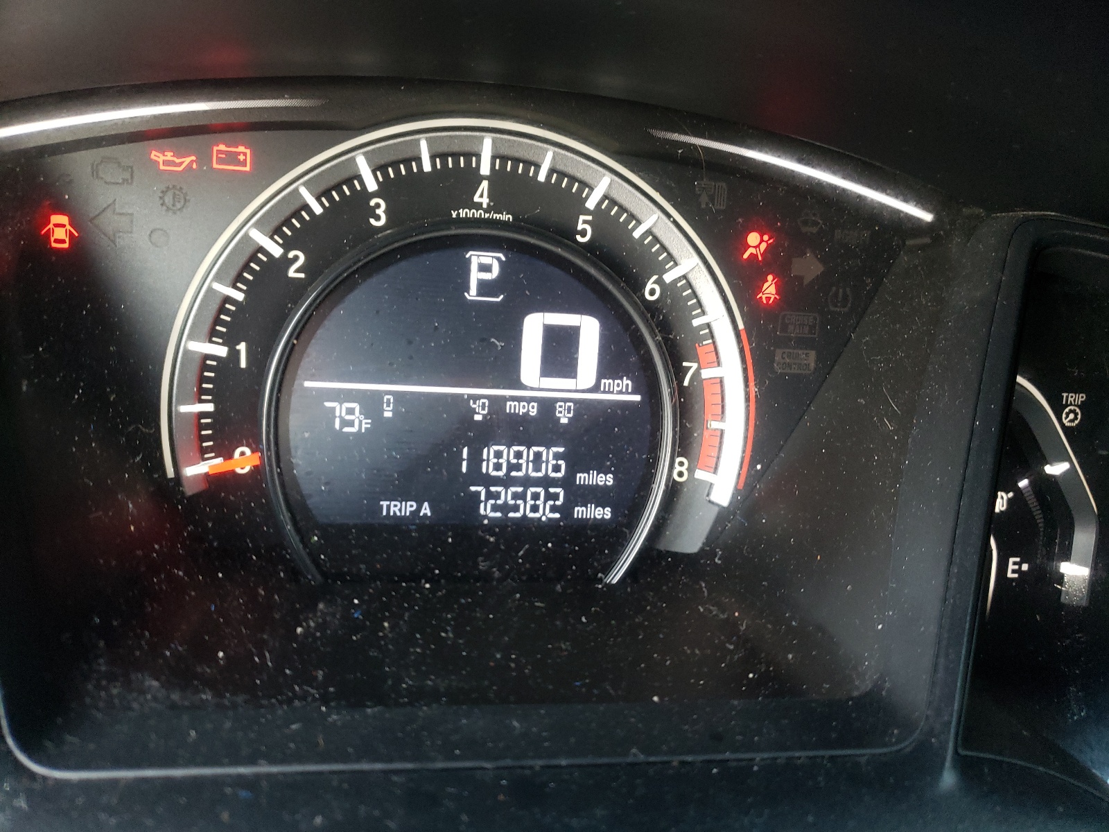 Photo 8 from auction – 2016 HONDA CIVIC LX with VIN 2HGFC4B56GH306855
