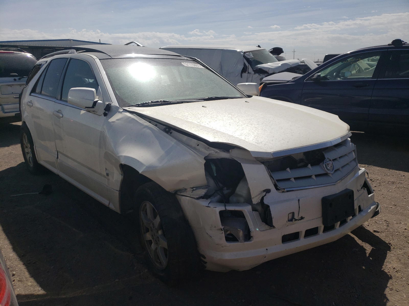 CADILLAC SRX 2008 with VIN 1GYEE437980184089 - Photo from auction