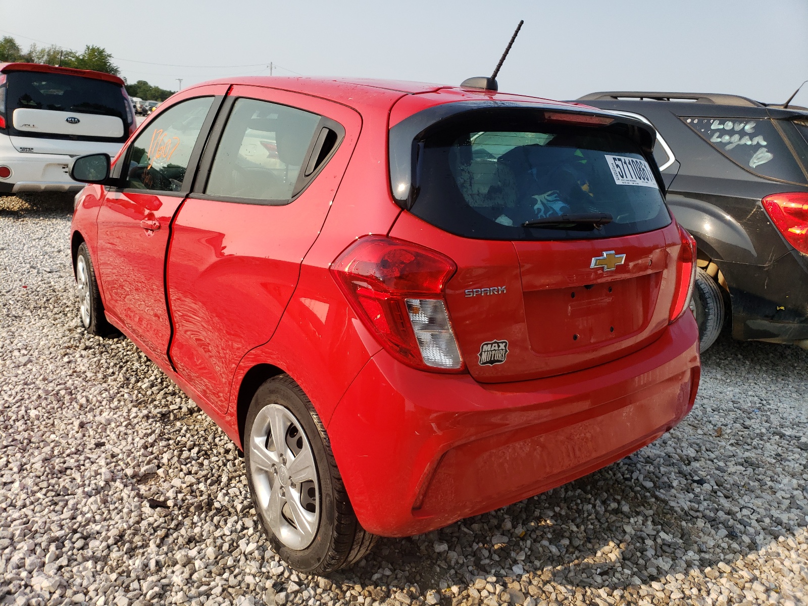 Photo 3 from auction – 2020 CHEVROLET SPARK LS with VIN KL8CB6SAXLC453179