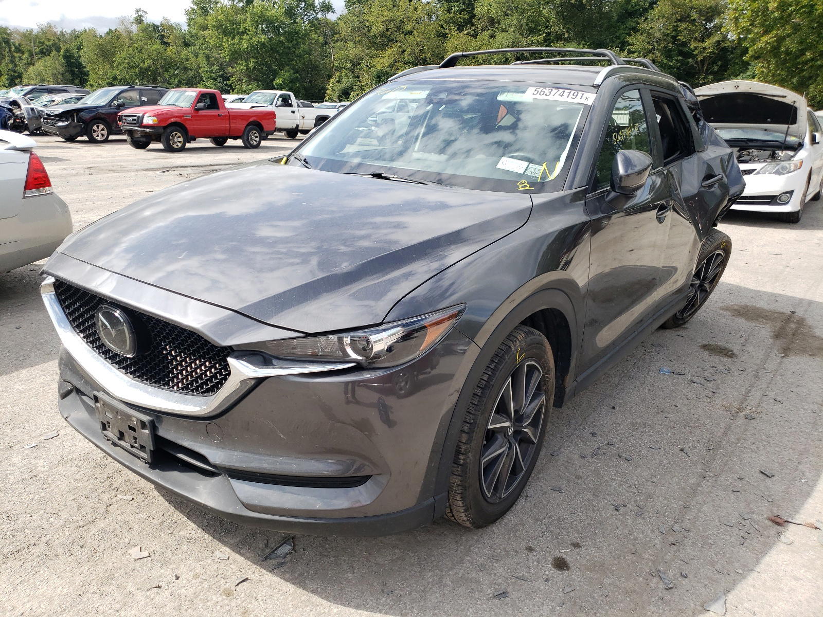 Photo 2 from auction – 2018 MAZDA CX-5 TOURI with VIN JM3KFBCM6J0331594