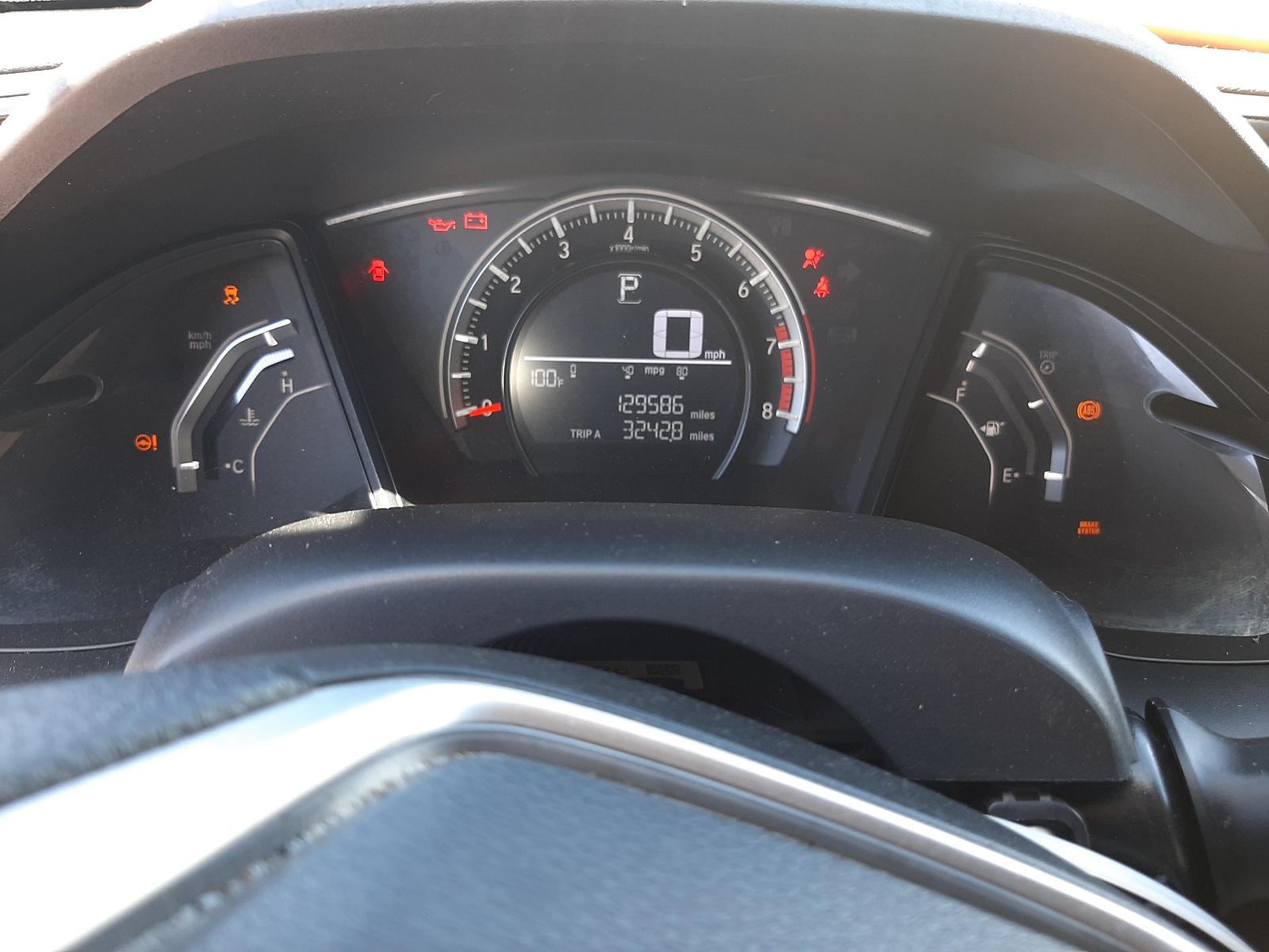 Photo 8 from auction – 2016 HONDA CIVIC LX with VIN 2HGFC2F5XGH543069