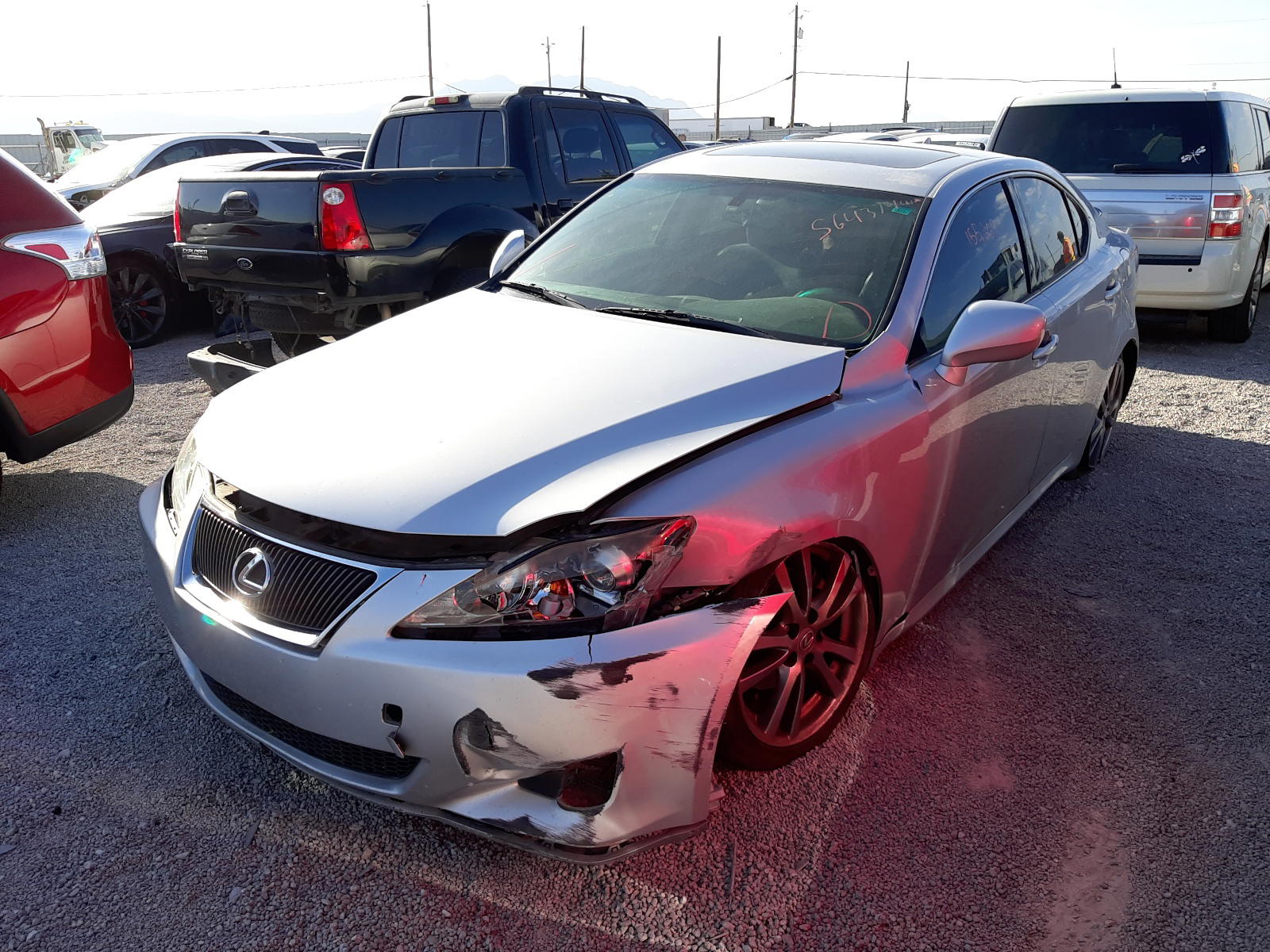 Photo 2 from auction – 2008 LEXUS IS 250 with VIN JTHBK262X82074676