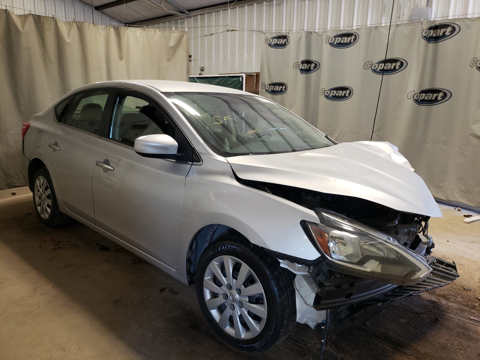 Photo 1 from auction – 2016 NISSAN SENTRA S with VIN 3N1AB7AP1GY247341
