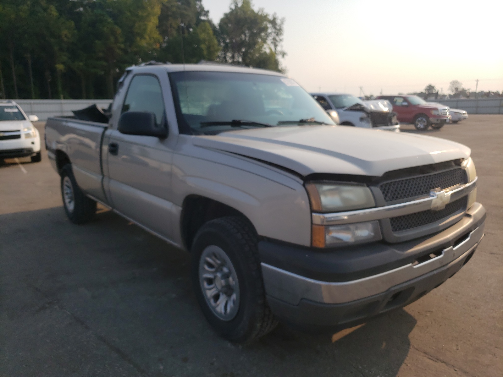 CHEVROLET SILVERADO 2005 with VIN 1GCEK14T65Z348348 - Photo from auction