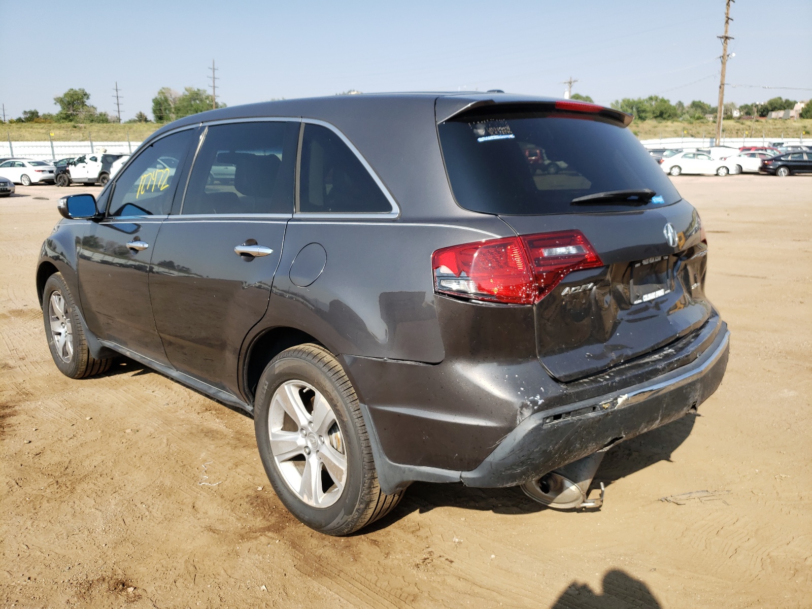 Photo 3 from auction – 2010 ACURA MDX TECHNO with VIN 2HNYD2H61AH509596