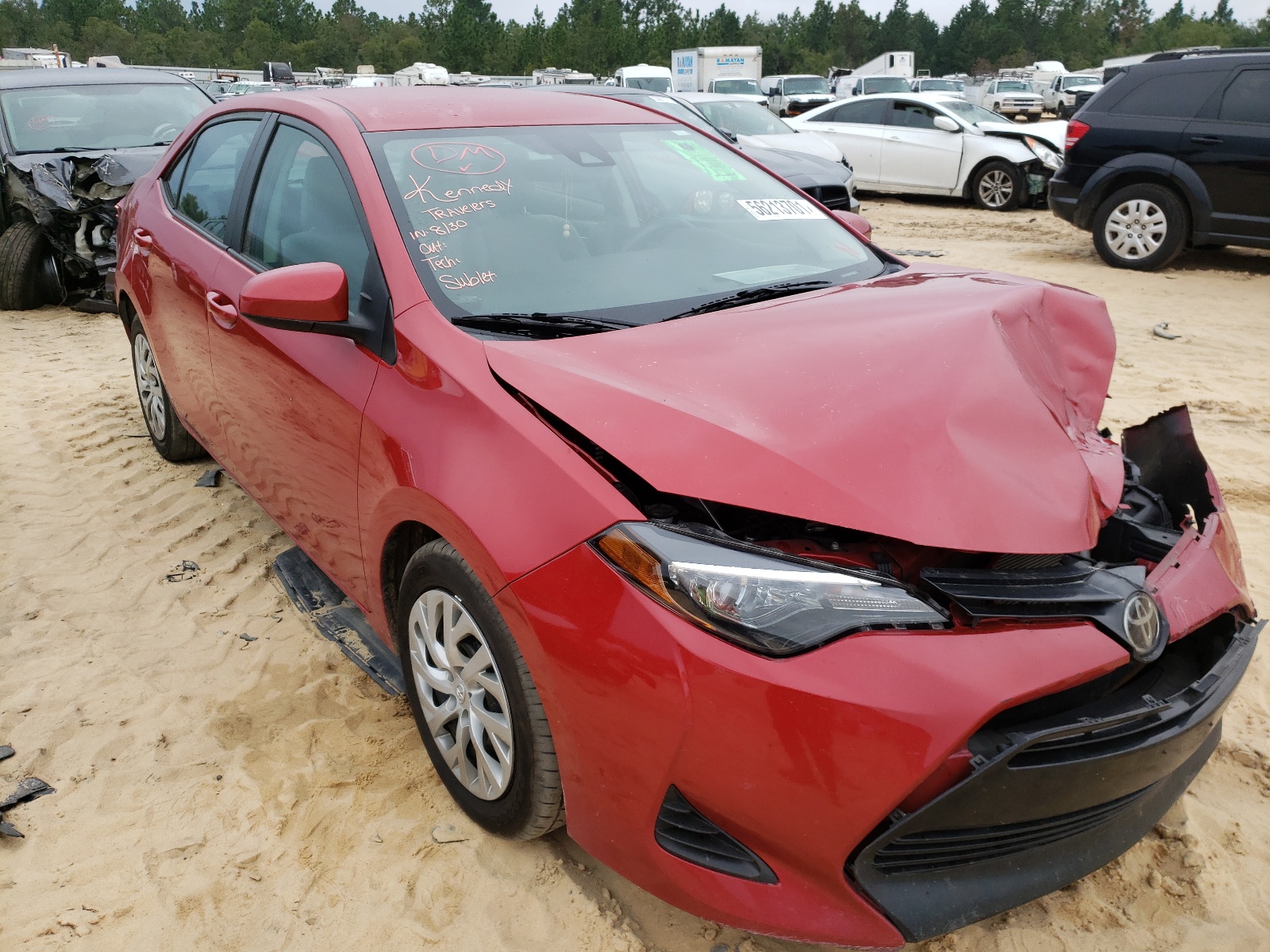 Photo 1 from auction – 2019 TOYOTA COROLLA L with VIN 2T1BURHE1KC232276
