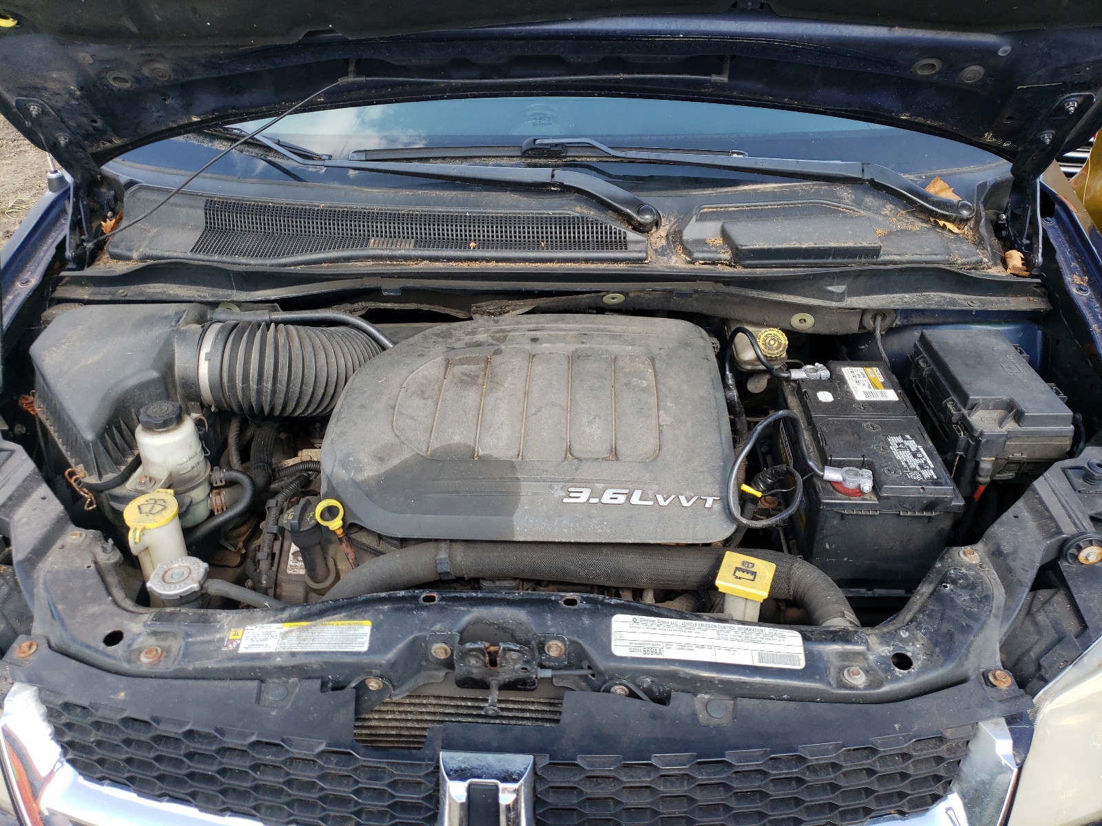 Photo 7 from auction – 2012 DODGE GRAND CARA with VIN 2C4RDGBG7CR275793