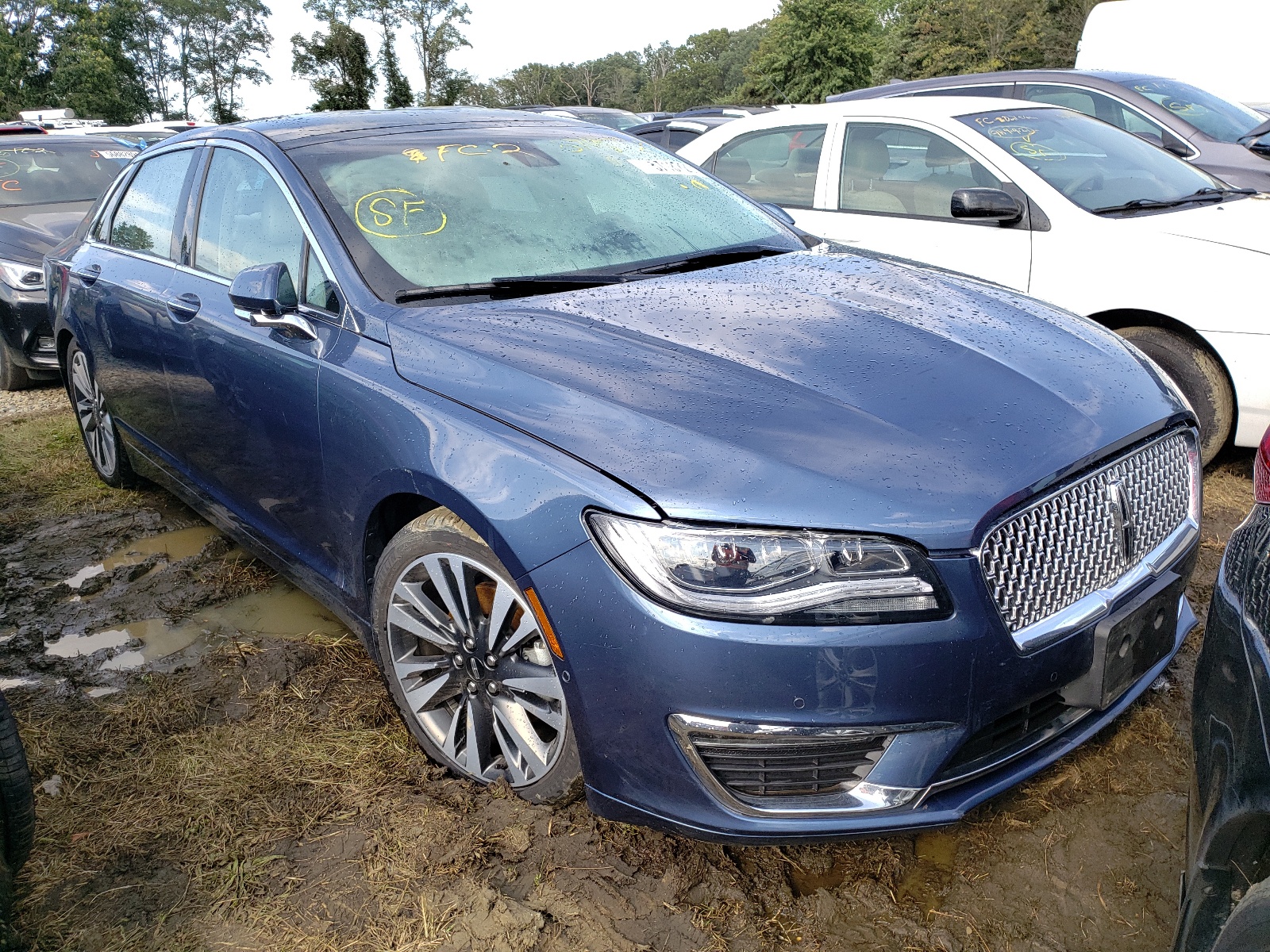 Photo 1 from auction – 2019 LINCOLN MKZ RESERV with VIN 3LN6L5MU6KR617042
