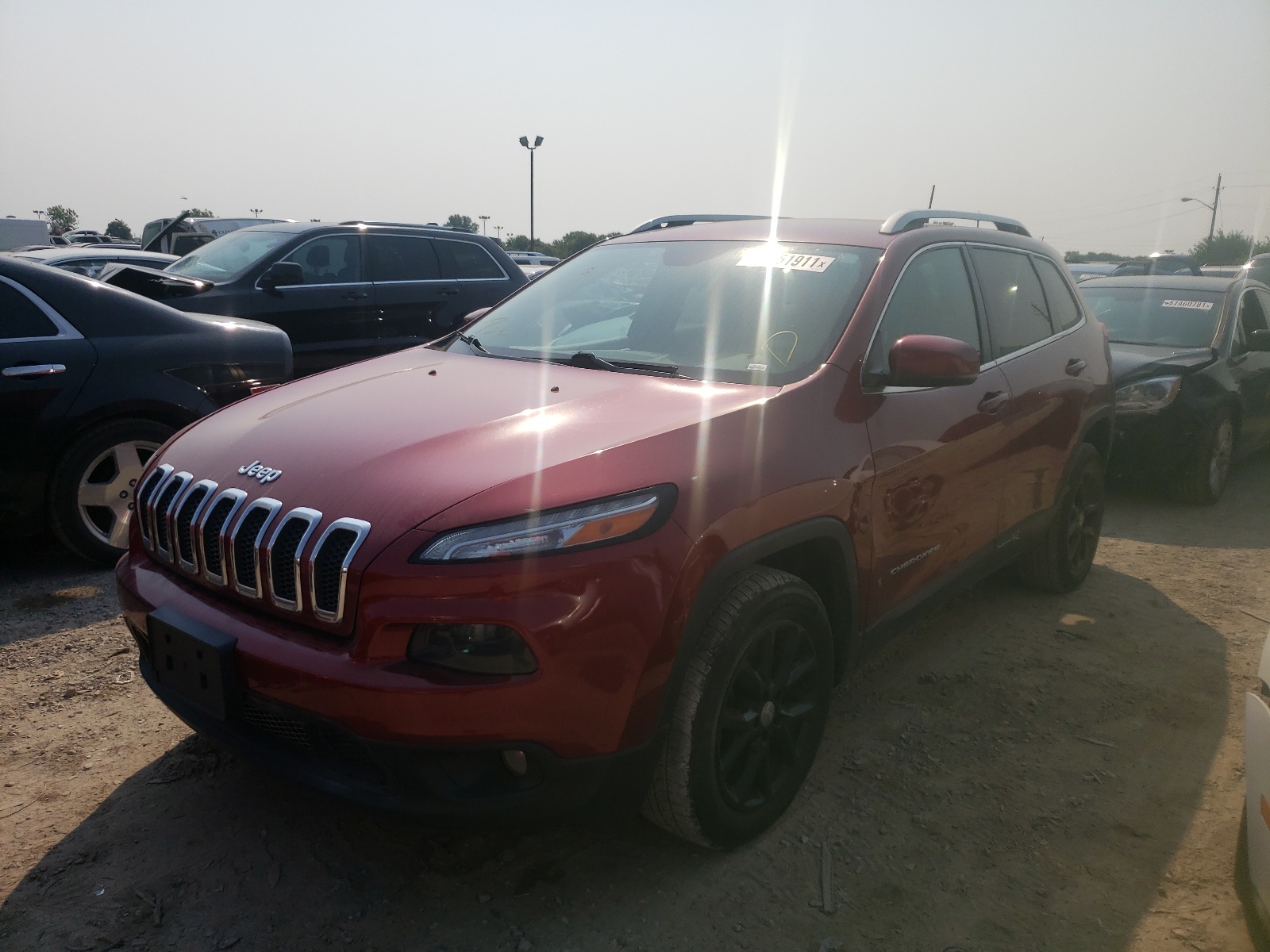 Photo 2 from auction – 2017 JEEP CHEROKEE L with VIN 1C4PJLCB8HW507179