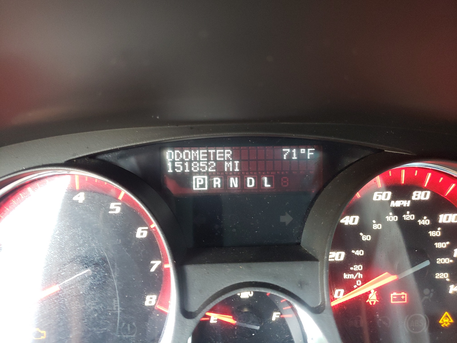 Photo 8 from auction – 2009 GMC ACADIA SLT with VIN 1GKER23DX9J155785