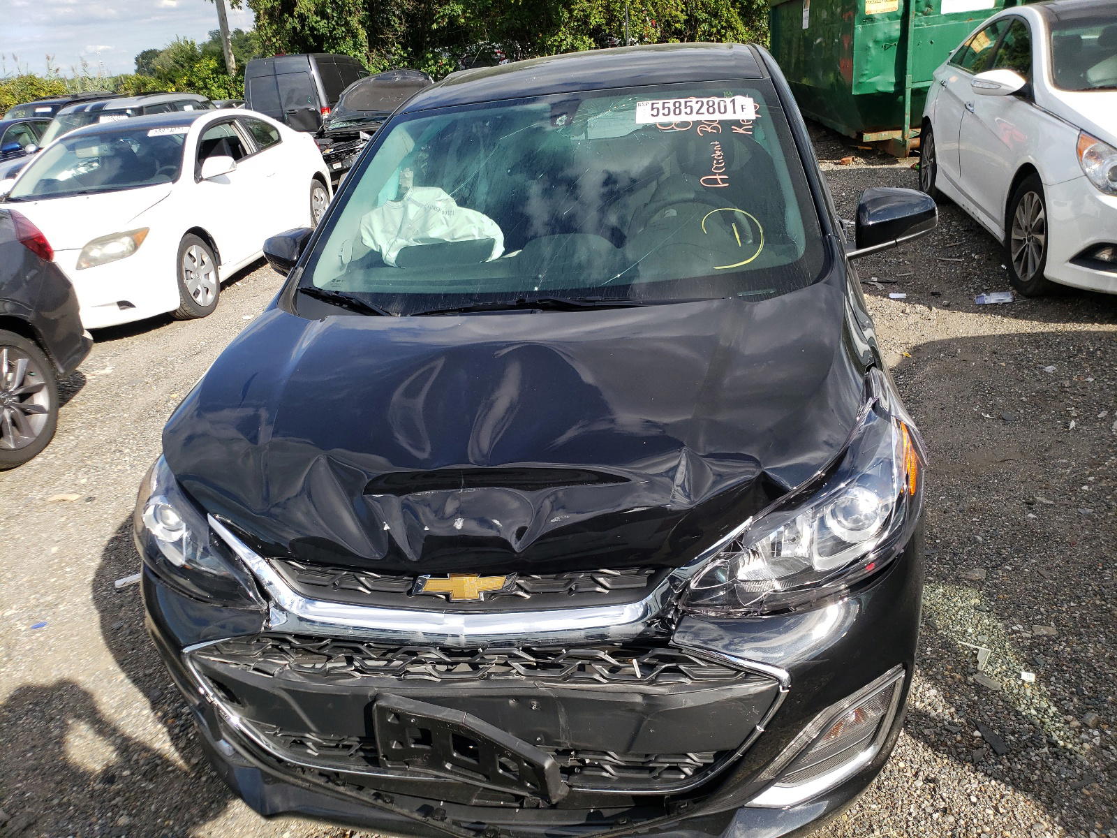 Photo 9 from auction – 2021 CHEVROLET SPARK 1LT with VIN KL8CD6SA4MC224993