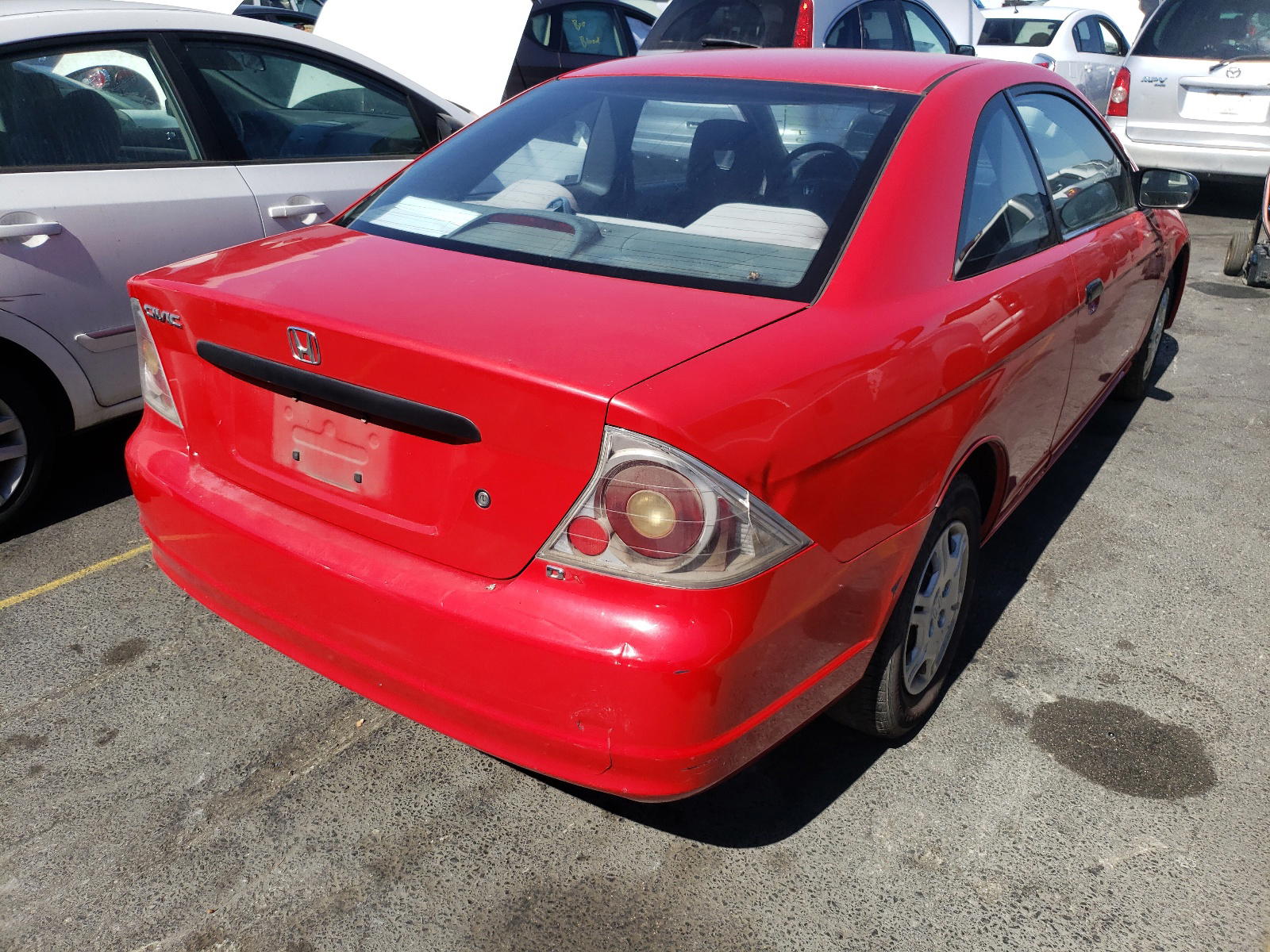 Photo 4 from auction – 2002 HONDA CIVIC with VIN 1HGEM22232L061866