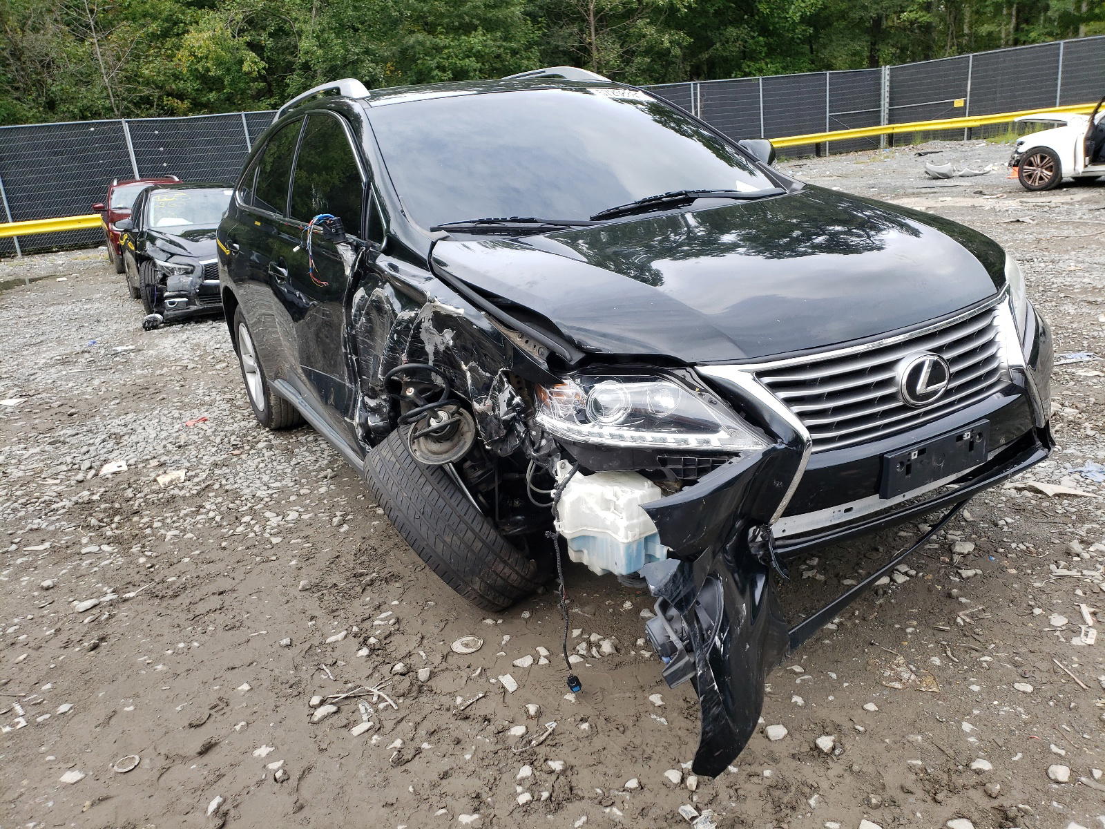 LEXUS RX 350 2013 with VIN 2T2ZK1BA3DC102249 - Photo from auction
