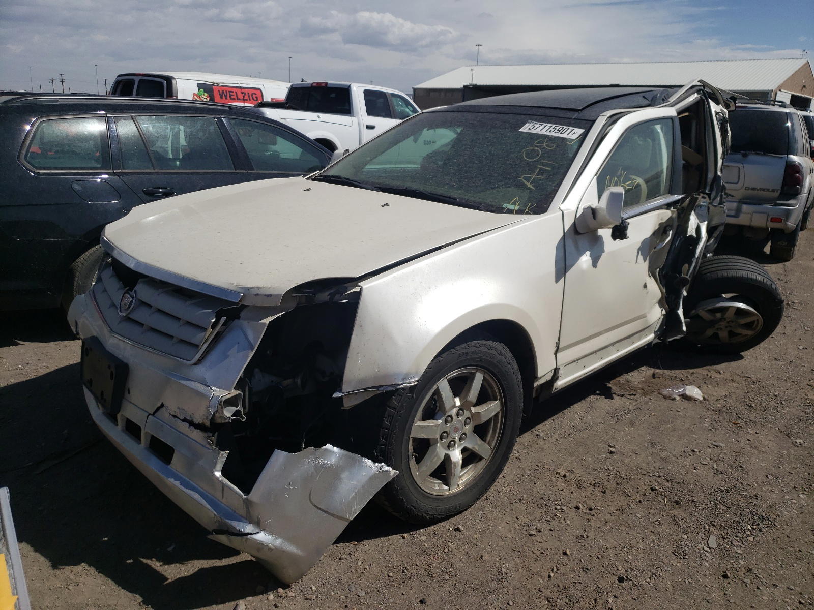 Photo 2 from auction – 2008 CADILLAC SRX with VIN 1GYEE437980184089