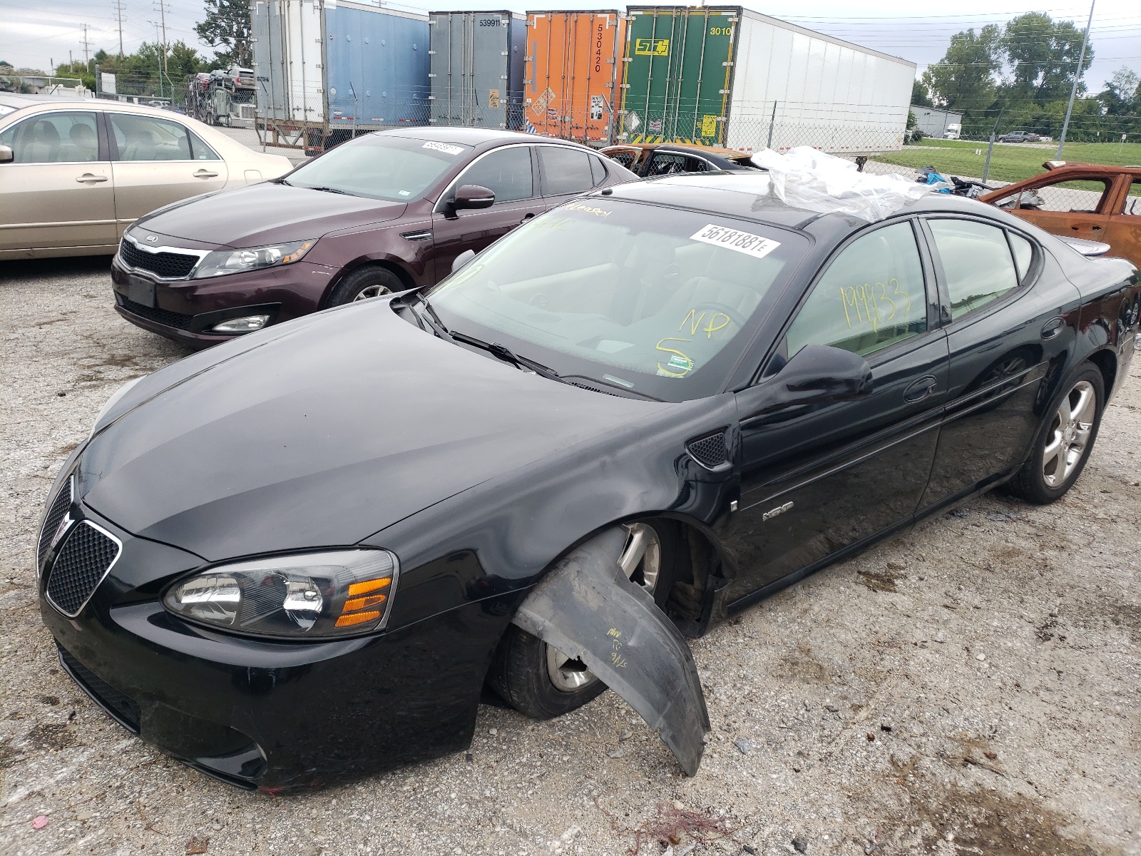 Photo 2 from auction – 2007 PONTIAC GRAND PRIX with VIN 2G2WC55C871164066
