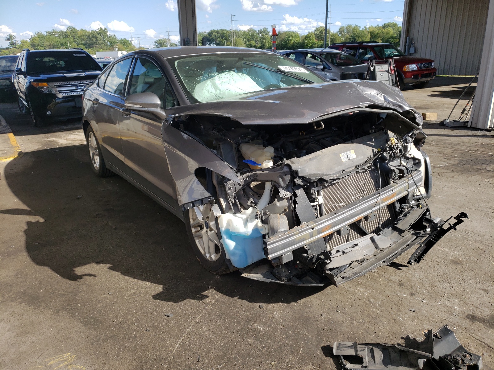 FORD FUSION SE 2013 with VIN 3FA6P0H78DR326986 - Photo from auction