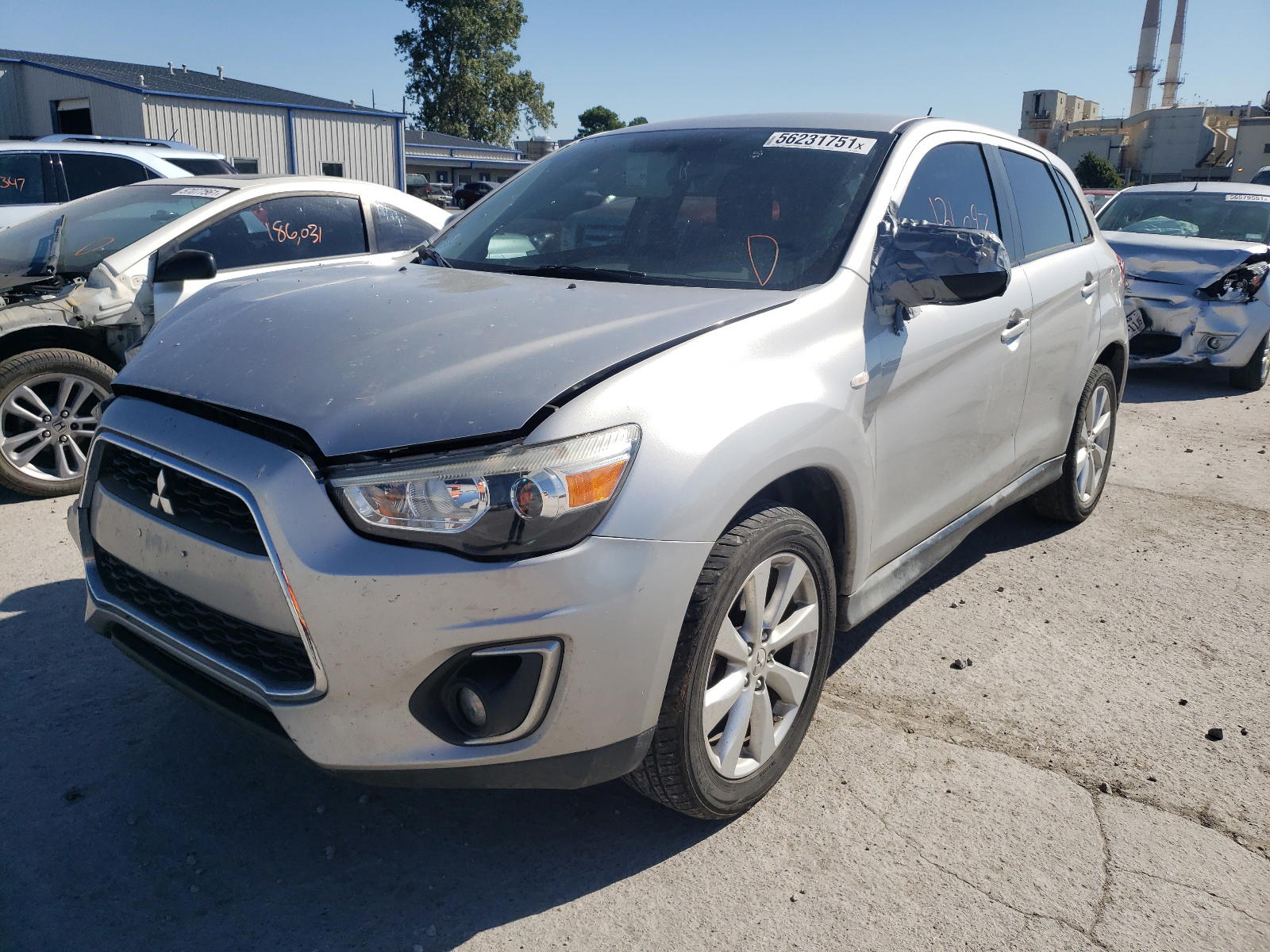 Photo 2 from auction – 2014 MITSUBISHI OUTLANDER with VIN 4A4AP3AU9EE018230