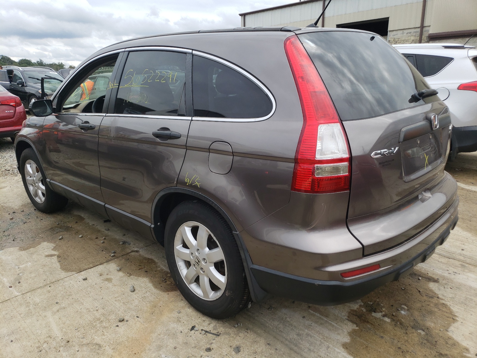 Photo 3 from auction – 2011 HONDA CR-V SE with VIN 5J6RE4H48BL123192