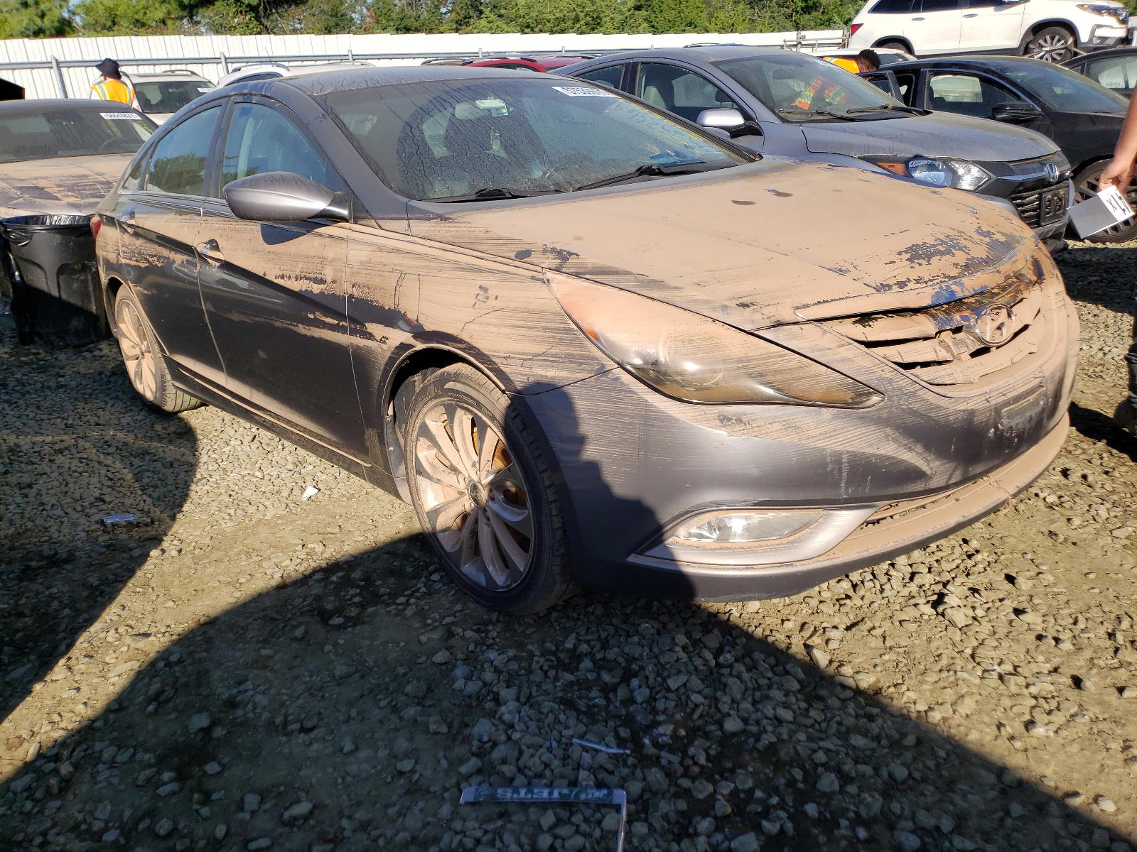 HYUNDAI SONATA SE 2011 with VIN 5NPEC4AC0BH282921 - Photo from auction