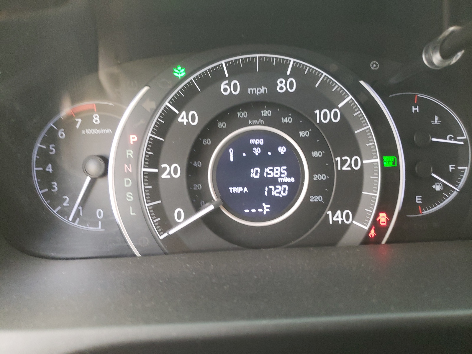 Photo 8 from auction – 2016 HONDA CR-V EX with VIN 2HKRM4H59GH654222
