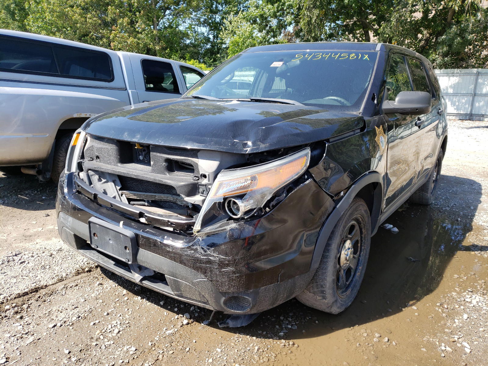 Photo 2 from auction – 2013 FORD EXPLORER P with VIN 1FM5K8AR6DGB54328