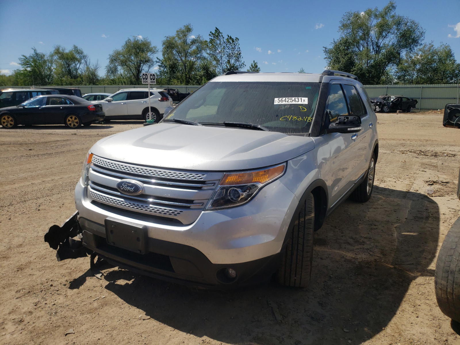 Photo 2 from auction – 2013 FORD EXPLORER X with VIN 1FM5K7D80DGC48248