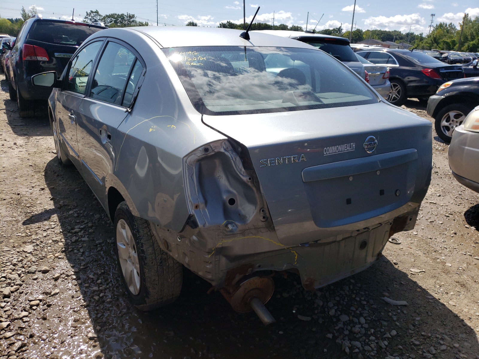 Photo 3 from auction – 2009 NISSAN SENTRA 2.0 with VIN 3N1AB61E29L678490