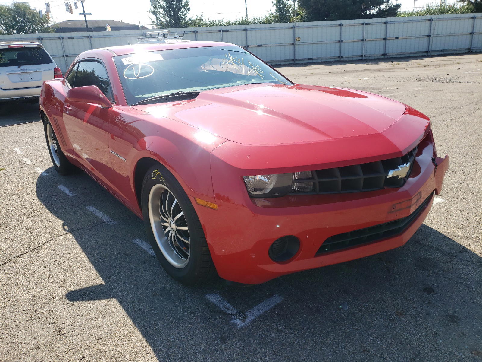 CHEVROLET CAMARO LS 2012 with VIN 2G1FE1E35C9207054 - Photo from auction