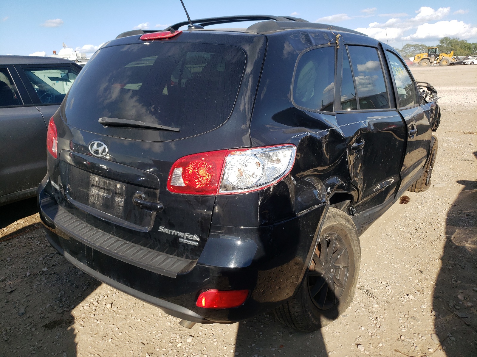 Photo 4 from auction – 2009 HYUNDAI SANTA FE G with VIN 5NMSG73DX9H269499