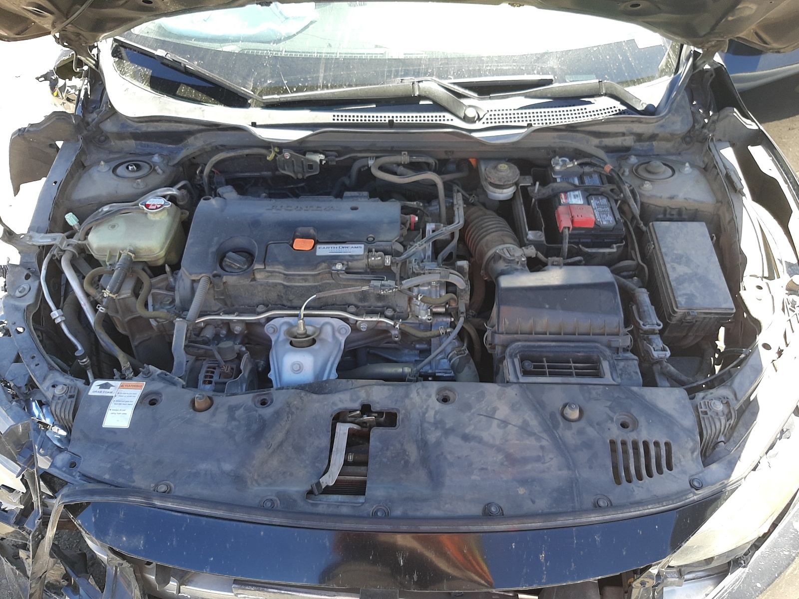 Photo 7 from auction – 2016 HONDA CIVIC LX with VIN 2HGFC2F5XGH543069