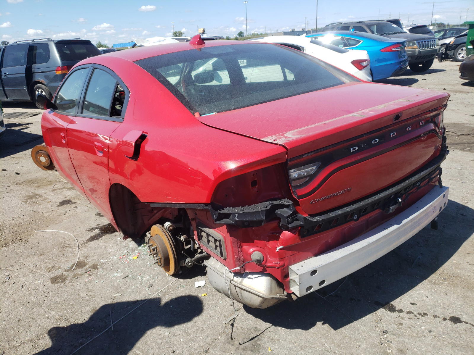 Photo 3 from auction – 2016 DODGE CHARGER R/ with VIN 2C3CDXCT8GH241444
