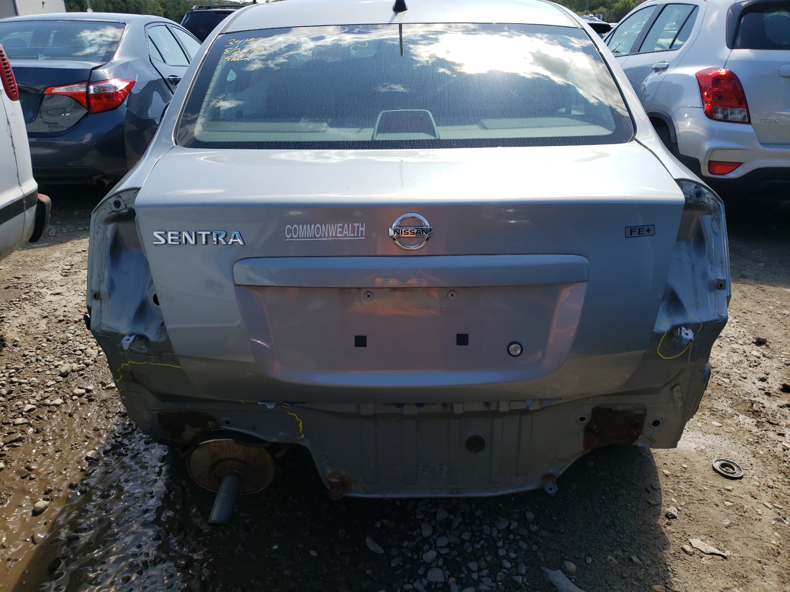 Photo 9 from auction – 2009 NISSAN SENTRA 2.0 with VIN 3N1AB61E29L678490