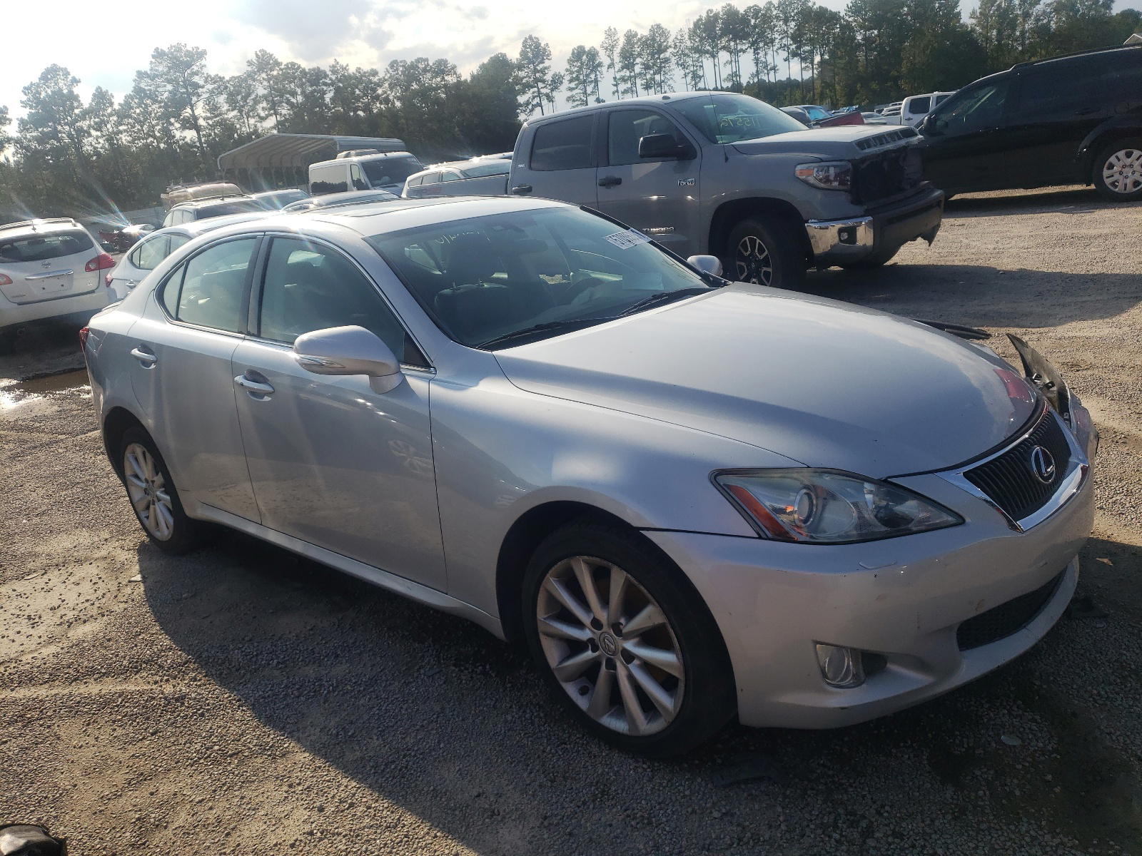 LEXUS IS 250 2009 with VIN JTHCK262792030950 - Photo from auction