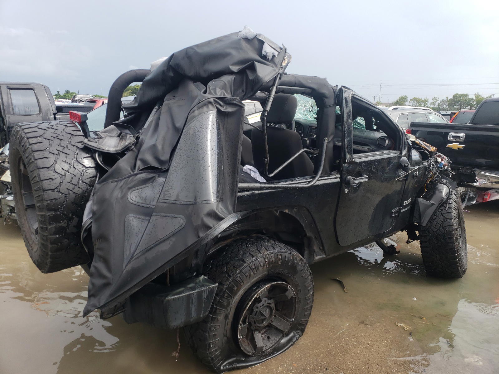 Photo 4 from auction – 2011 JEEP WRANGLER S with VIN 1J4AA2D14BL540690