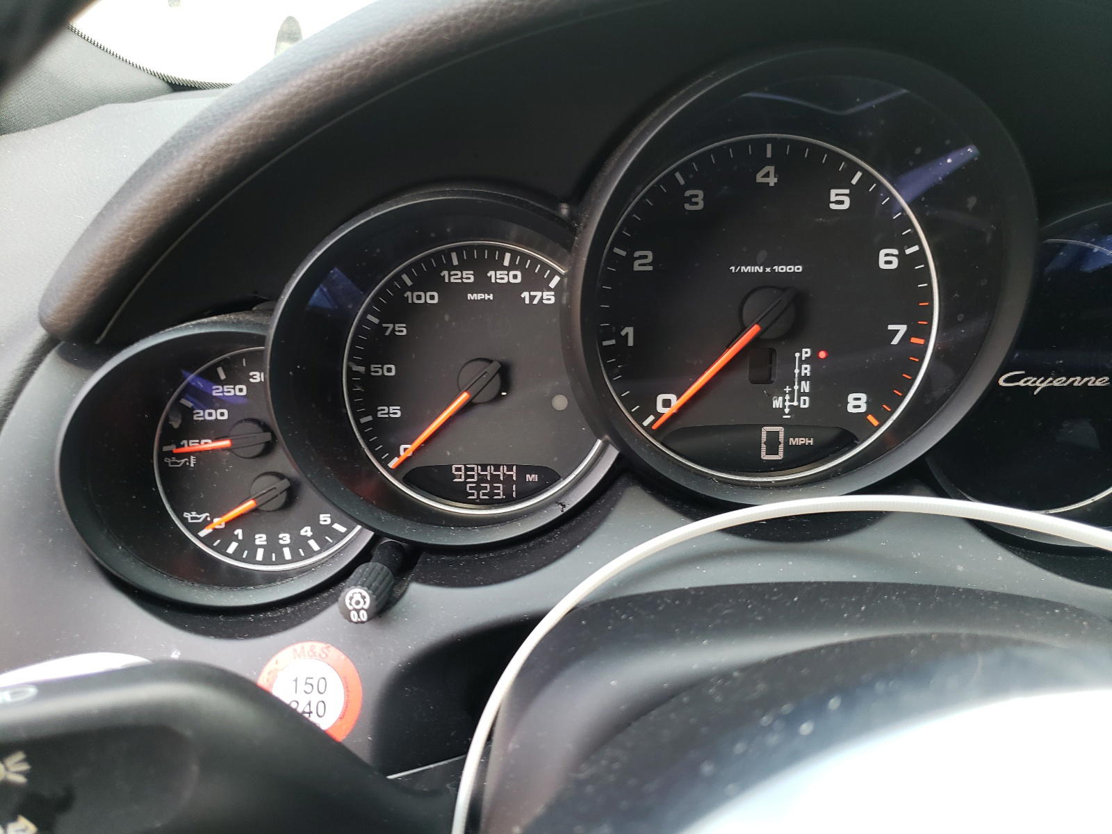 Photo 8 from auction – 2016 PORSCHE CAYENNE with VIN WP1AA2A23GKA14159