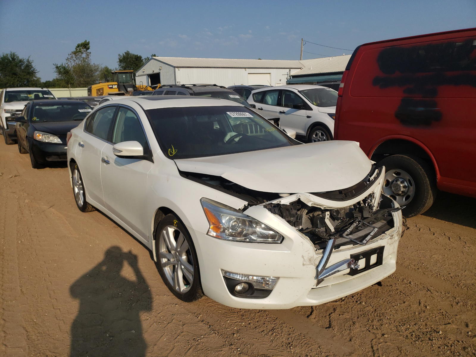 NISSAN ALTIMA 3.5 2013 with VIN 1N4BL3AP8DC180240 - Photo from auction