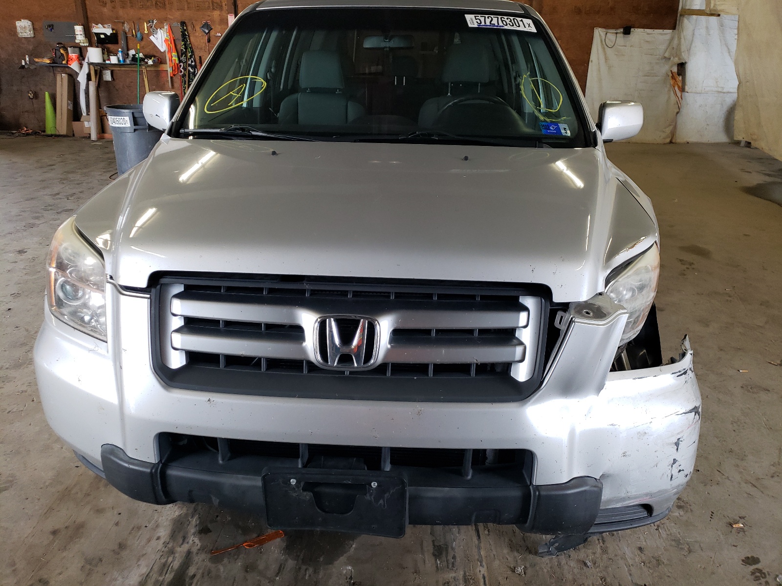 Photo 7 from auction – 2008 HONDA PILOT VP with VIN 5FNYF182X8B040564