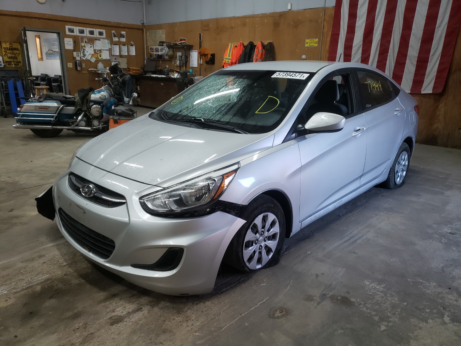 Photo 2 from auction – 2016 HYUNDAI ACCENT SE with VIN KMHCT4AE3GU980537