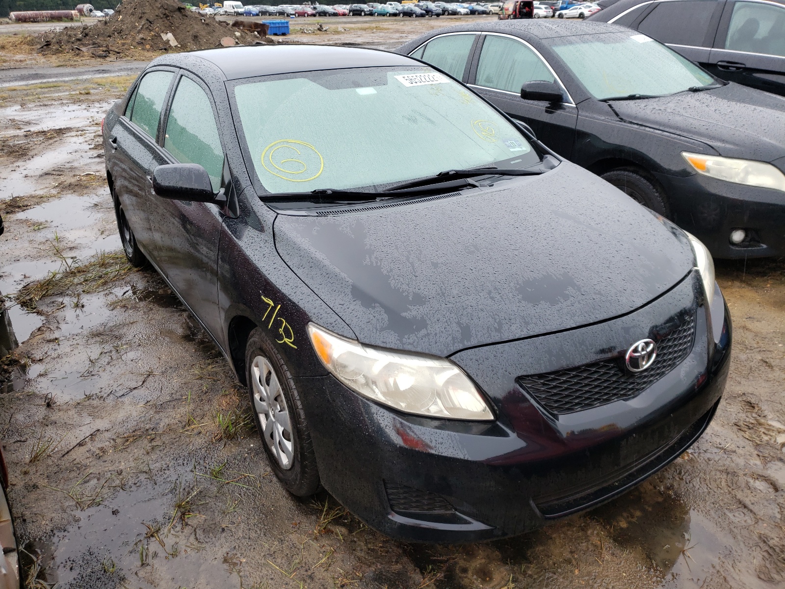 TOYOTA COROLLA BA 2010 z numerem VIN 2T1BU4EE7AC304250 - Zdjęcie z aukcji