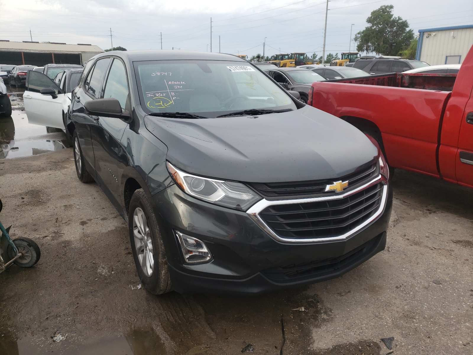 Photo 1 from auction – 2019 CHEVROLET EQUINOX LS with VIN 3GNAXHEV4KL126667