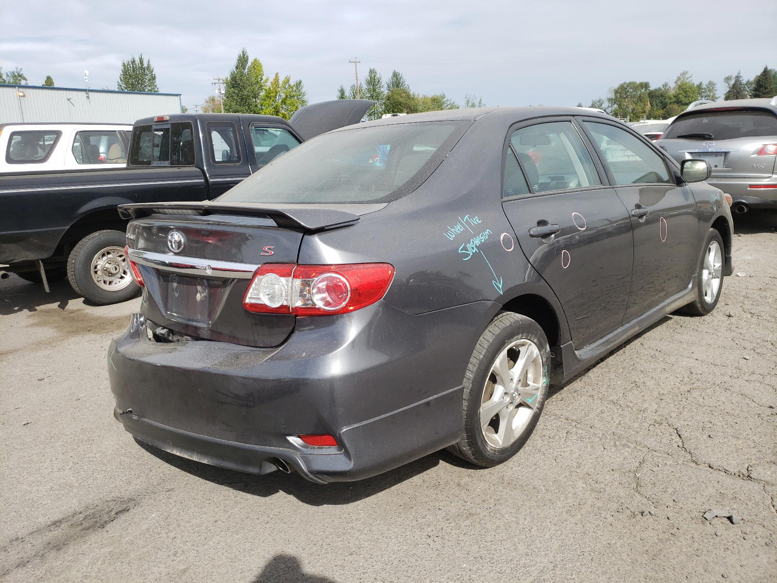 Photo 4 from auction – 2012 TOYOTA COROLLA BA with VIN 2T1BU4EE5CC883077
