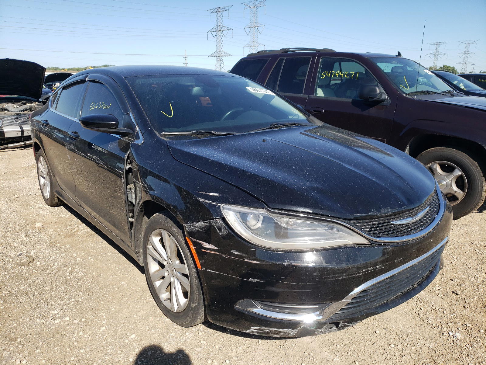 CHRYSLER 200 LIMITE 2015 with VIN 1C3CCCAB7FN708462 - Photo from auction