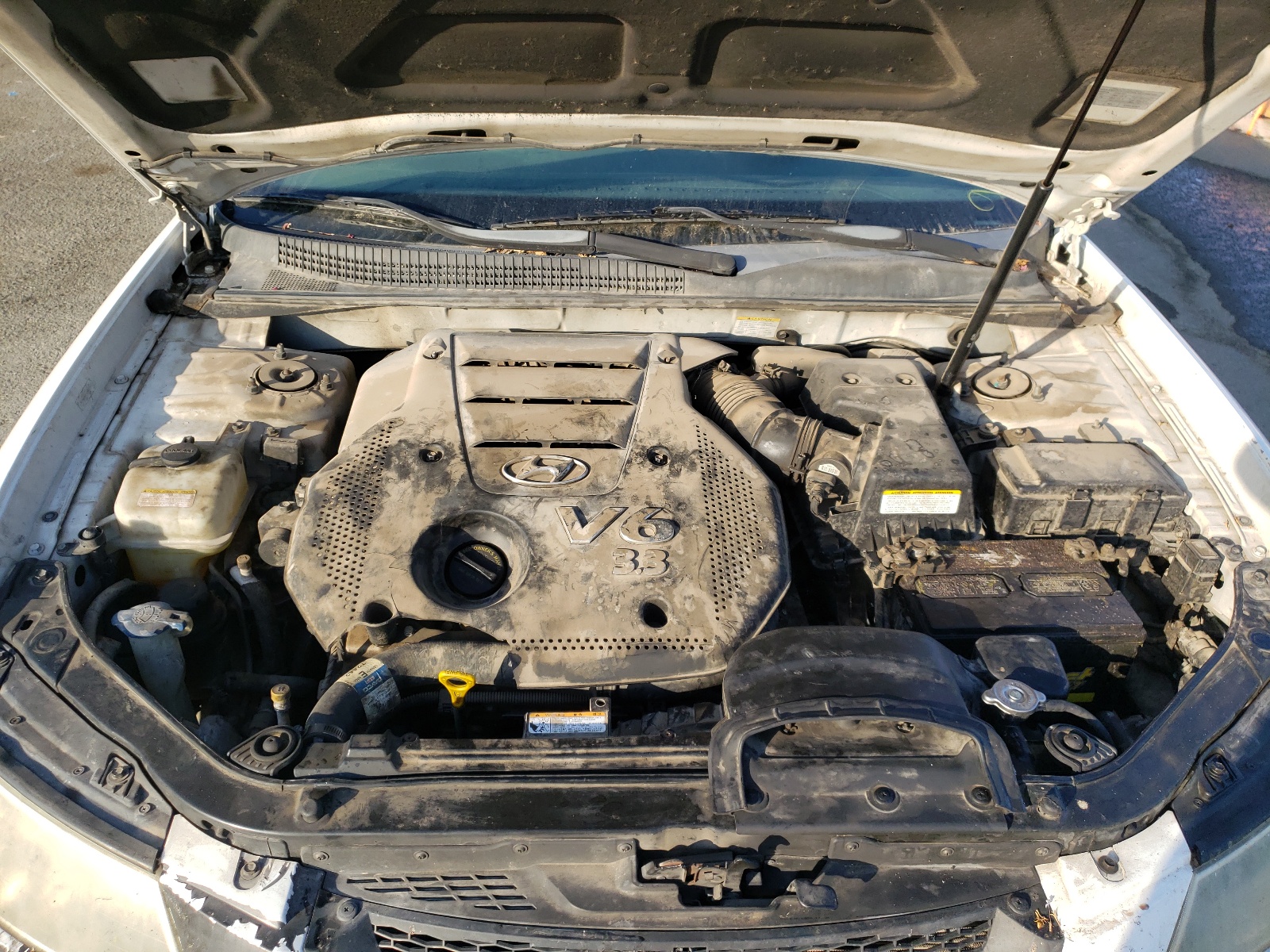 Photo 7 from auction – 2008 HYUNDAI SONATA GL with VIN 5NPEU46F08H357707